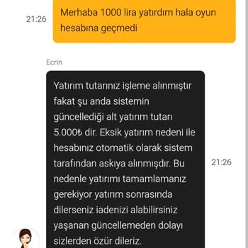 İş Bankası IBAN Transferi 1000 TL Casibom Hesabına Geçmedi, İade Talep Ediyor