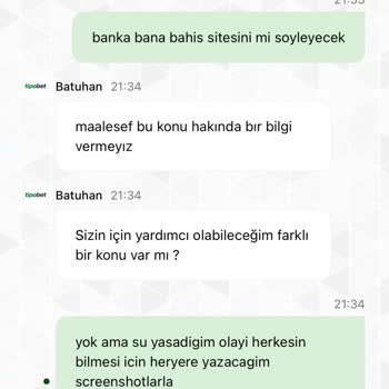 Tipobet Hesabına Yatırılan 1.000 TL Gönderilmedi, İade İsteniyor