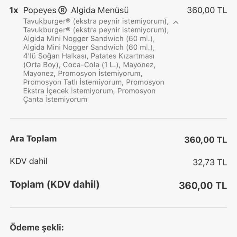 Algida Mini Nogger Dondurma Gelmedi, Ücret Ödendi Ve Bilgilendirme Yok