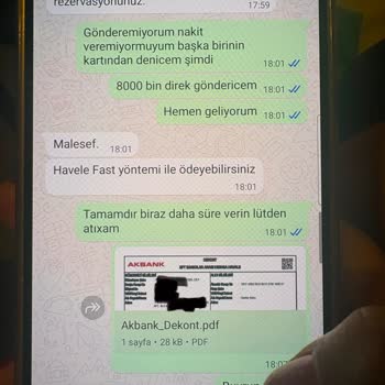 Avis Sahte Web Sitesi 8.000 TL Ödeme İadesi Talebi