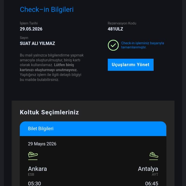 Bebek Bileti Ücretinin Yanlış Bilgilendirme Nedeniyle İadesi Talebi