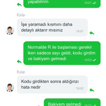 Geçersiz Robux Kodları Ve Yanıtsız WhatsApp Desteği Nedeniyle 10.000 TL İade Talebi