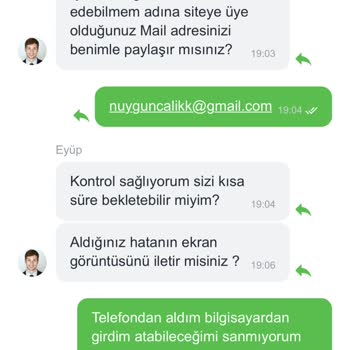 Geçersiz Robux Kodları Ve Yanıtsız WhatsApp Desteği Nedeniyle 10.000 TL İade Talebi