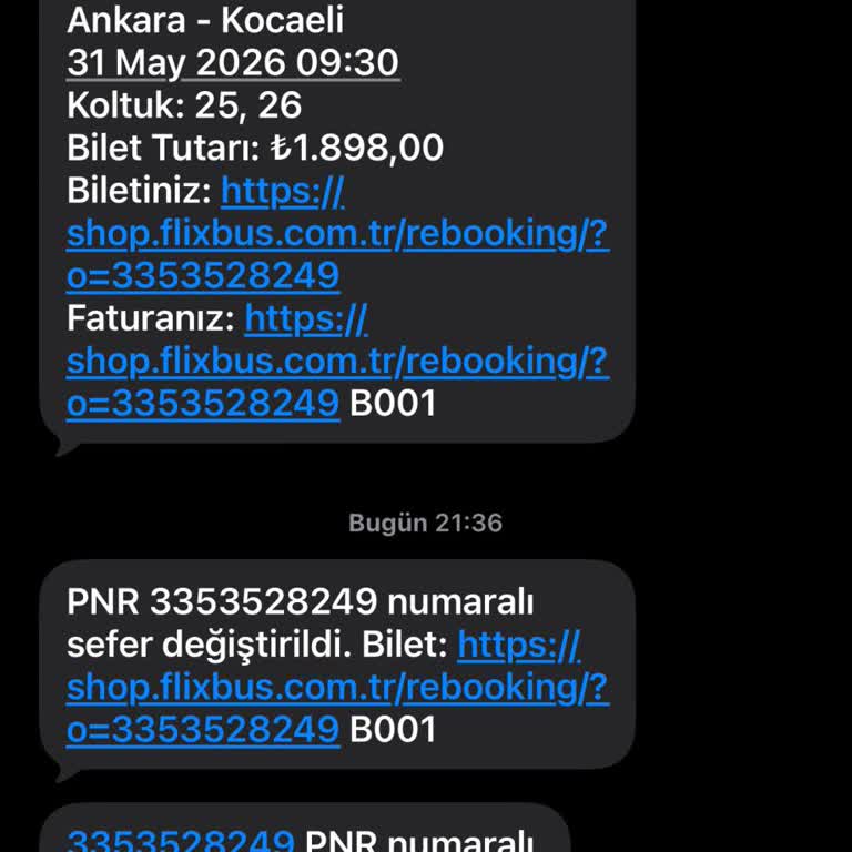 Kamil Koç’ta Sefer İptali Ve Ücret İadesi Sorunu