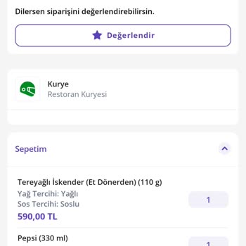 As Yıldız Döner Kalitesiz, Eksik Menü ve Kusurlu Hizmet
