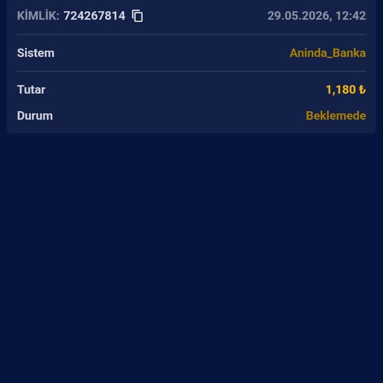 Kelebekbet201 Para Hesabıma Geçmedi