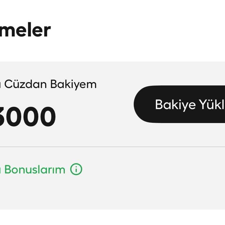Martı Cüzdanına Yüklenen 3.000 TL Kullanılamıyor Ve İade Talebi