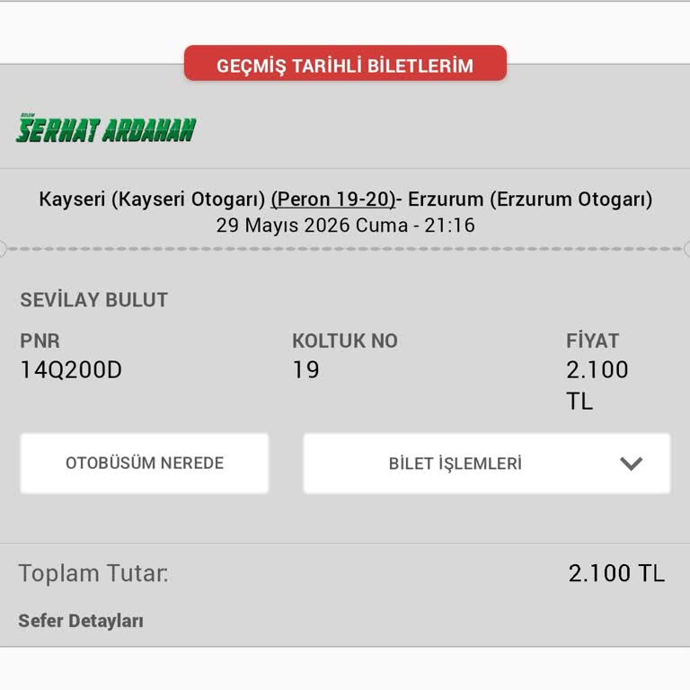 Koltuk Seçiminde Çakışma Ve Mağduriyet