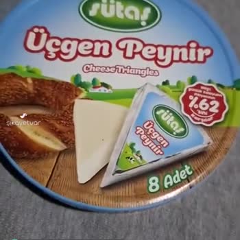 Sütaş Üçgen Peynir Tam Yağlı Mı Yarım Yağlı Mı Bu?