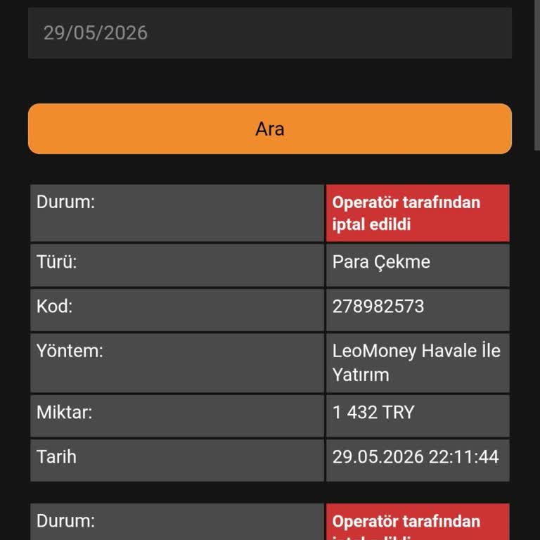 Bonusla Kazandığım 1.432 TL Çekiminde Haksız Red Ve Destek Sessizliği