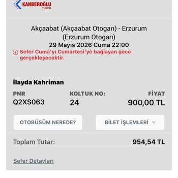 Akçaabat Otogarı'nda Otobüs Gelmedi, Ek Yol Masrafları Telafi Talebi