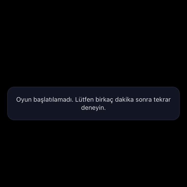 Sürekli Oynayanı Tek Taraflı Banlayan Oyun Ve İlgisiz Destek