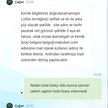 22 Bin TL Çekim Talebimin Gecikmesi Ve Hesap Limitimin Haksız Düşürülmesi