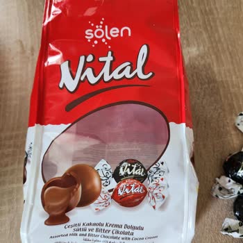 Şölen Vital Karışık Çikolatada Çocukların Sevdiği Sütlü Çikolata Orantısız Dağılımı
