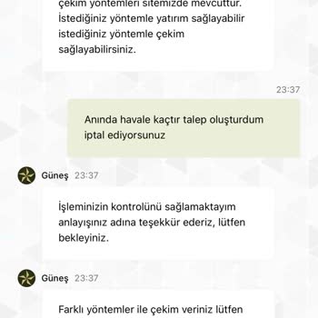GrandPashaBet Çekim Taleplerinin Tekrarlanan İptali Ve Maddi Kayıp