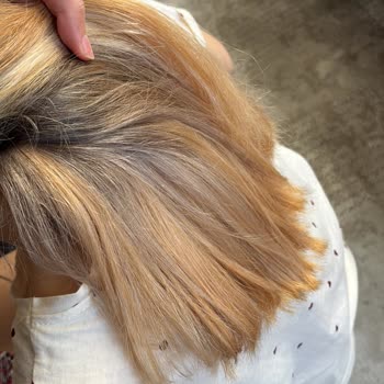 Hair Label Ataköy'de Ombre Felaketi Saçım Yanarak Kırıldı Ve Turuncuya Döndü