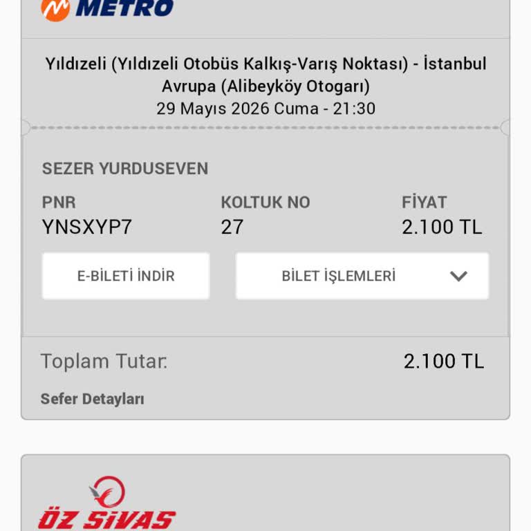 Metro Turizm'de İki Saat Geciken Bakımsız Otobüs Ve İletişimsizlik