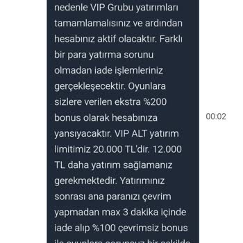 Yatırımımın Hesaba Yansımaması Ve Hesabımın Dondurulması