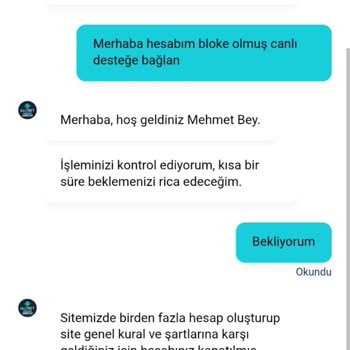 Aynı IP Gerekçesiyle Hesabım Kapatıldı Ve 5.000 TL Param Geri Ödenmedi