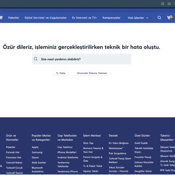 Turkcell Uygulamasında Kullanım Detayları Görüntülenemiyor