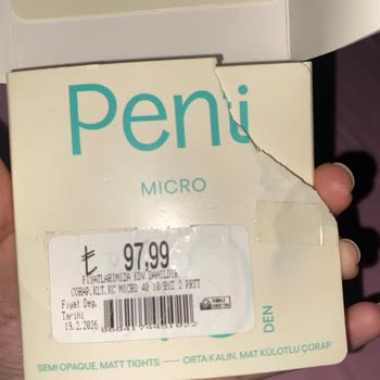 Penti Çorapta 4 Saatte Tüylenme Ve Yırtılma: Ürün Kalitesi Hayal Kırıklığı