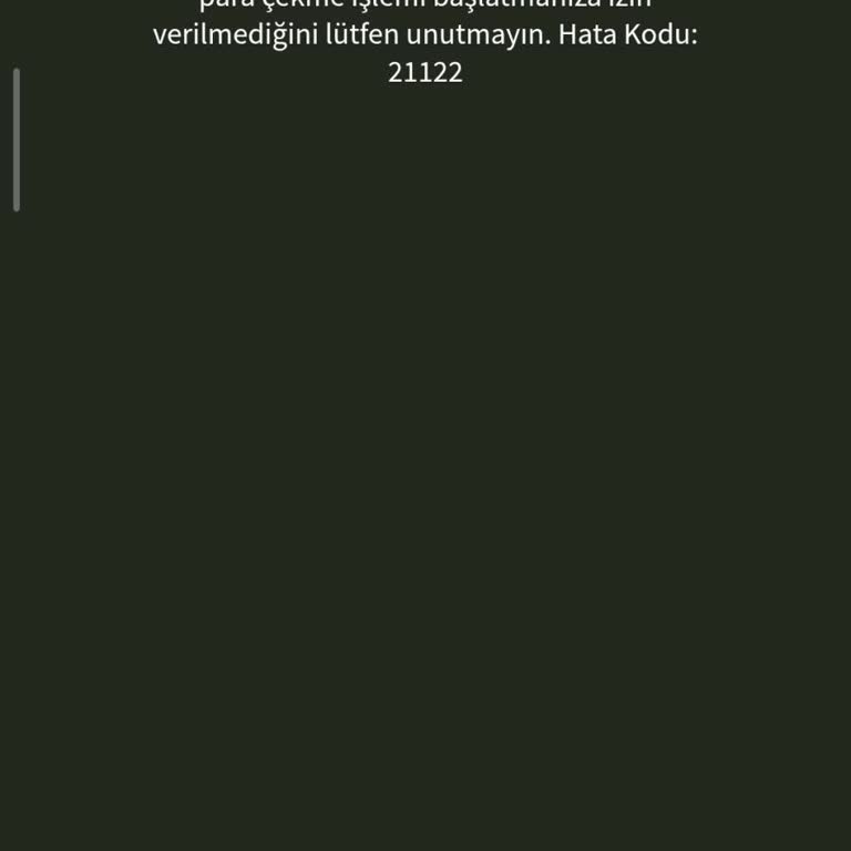 Para Çekme Engeli Ve Canlı Destekte Ulaşım Sorunu
