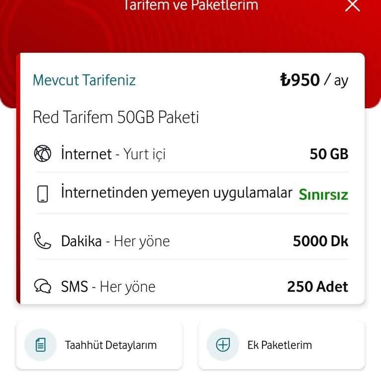 Aylık 600 TL Tarifeye Rağmen 950 TL Fatura Ve Cevapsız Müşteri Desteği