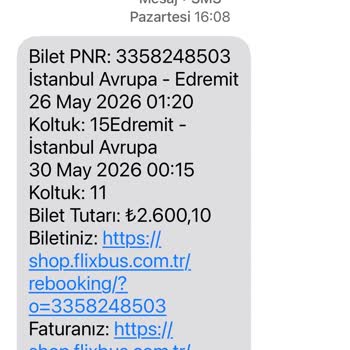 Kamil Koç’un Yanıltıcı Araç Değişikliği Ve 1 Saatlik Rötar İçin Ücret İadesi Talebi