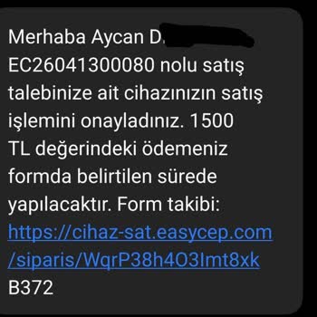 Onaylı Satışımın Ödemesi Gelmedi Ve Takas Süreci Durdu