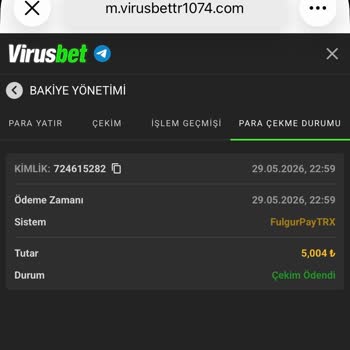 Virüsbet Hesabımda Yetkisiz Çekim Ve Saygısız Destek