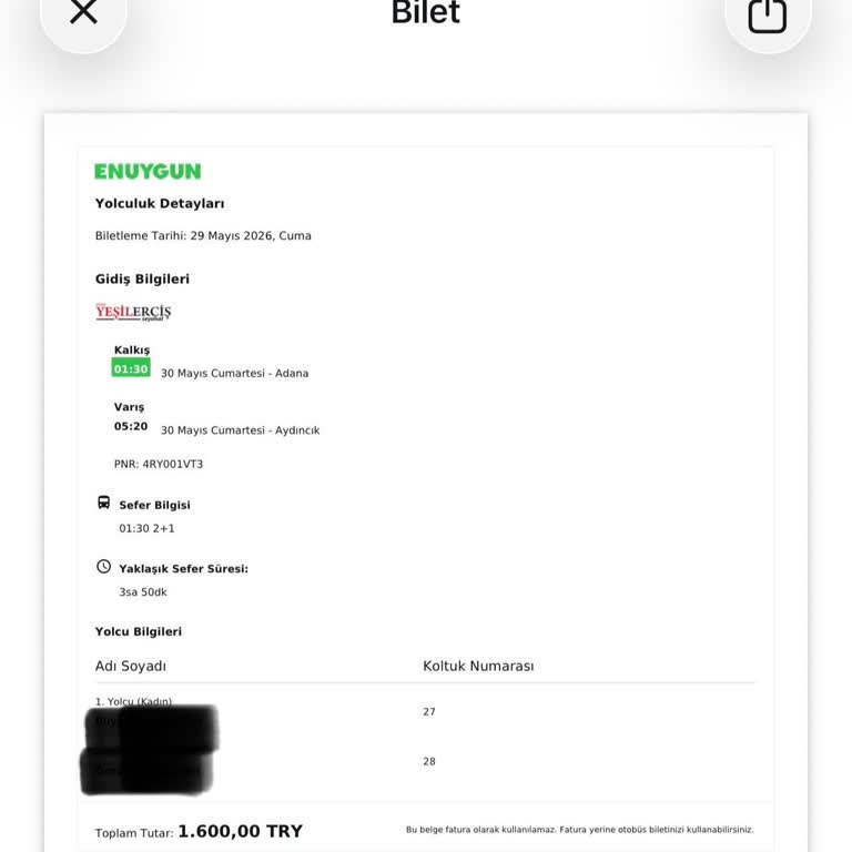 İptal Talebim Reddedildi, Sefer Saati 2 Saat Gecikti Ve Bilgilendirilmedik