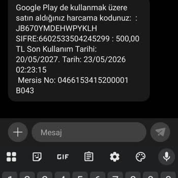 Iwallet Hediye Kartı Bakiyesi Google Play’de Kullanılamıyor Ve İade Edilmiyor