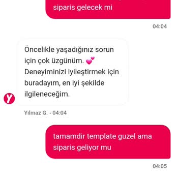 Sipariş Ücreti Çekildiği Hâlde Teslim Edilmedi Ve Canlı Destek Sorunlu