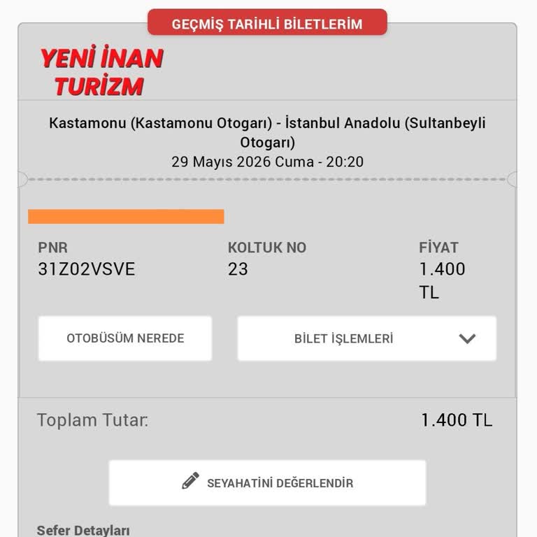 Geç Başlayan Ve Rotası Keyfi Değiştirilen Otobüsle Bayram Yolculuğunda Mağduriyet