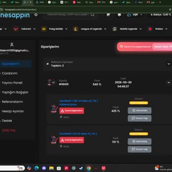 Hesappin.com Üzerinden Aldığım Ürün Şans Paketi Olarak Yanıltıldı Ve Teslim Edilmedi