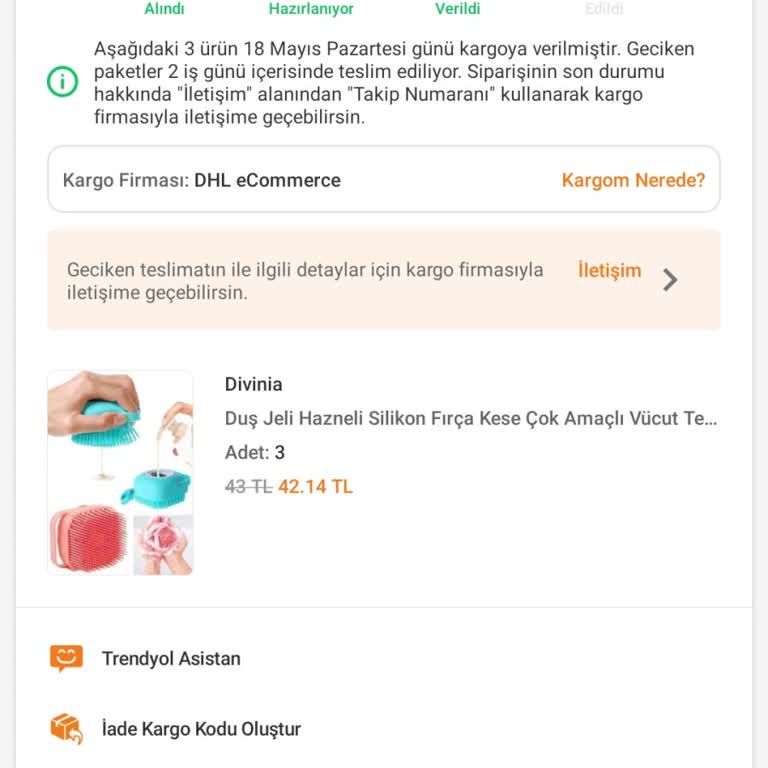 Takip Numaralı Kargo Güncellenmedi Ve 400 TL Değerindeki Ürün Hala Ulaşmadı