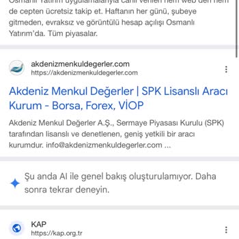 Akdeniz Menkul Değerler'e Yönelik 1,5 Milyon TL Kayıp Ve Cevapsızlık Şikayeti