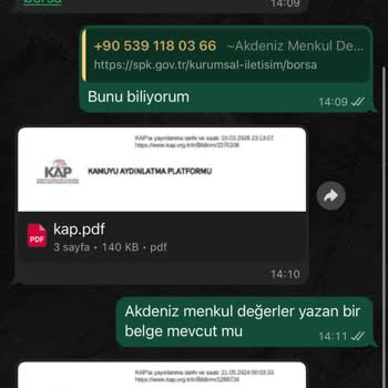 Akdeniz Menkul Değerler'e Yönelik 1,5 Milyon TL Kayıp Ve Cevapsızlık Şikayeti