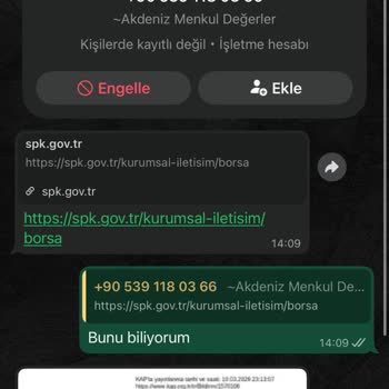 Akdeniz Menkul Değerler'e Yönelik 1,5 Milyon TL Kayıp Ve Cevapsızlık Şikayeti