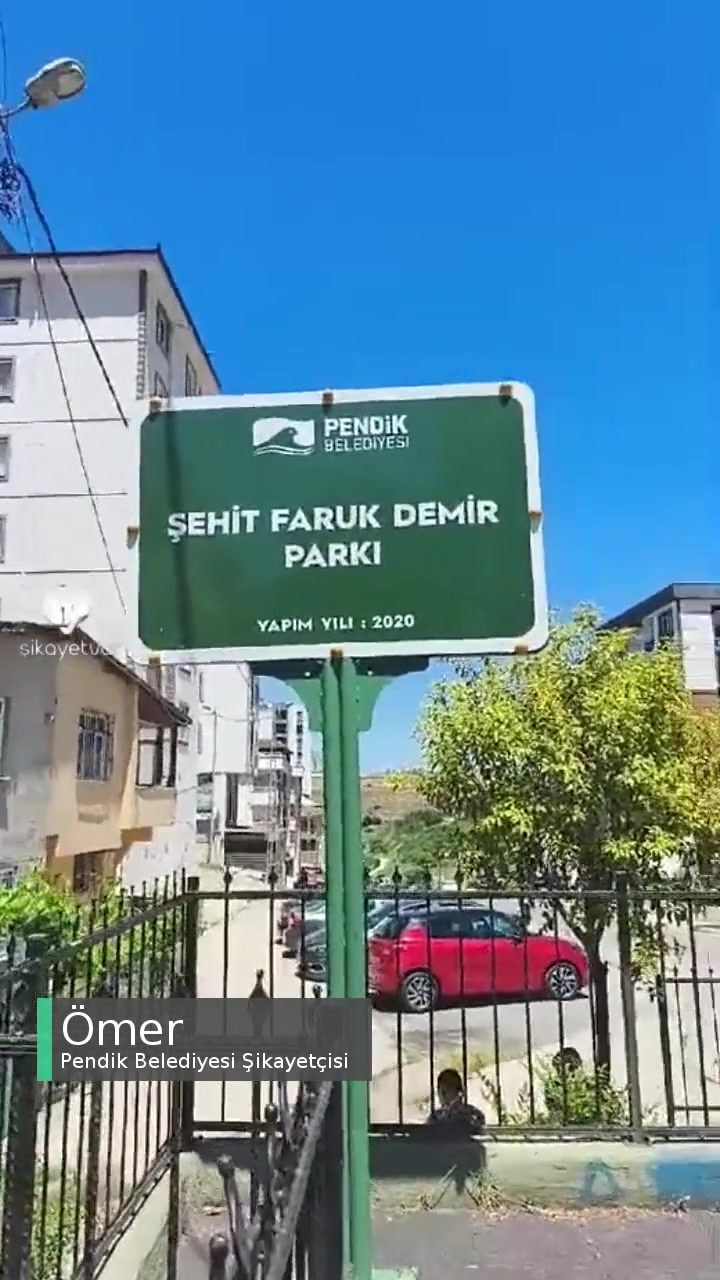 Pendik Belediyesi Parkımıza Yardım Talebi videonun kapak resmi