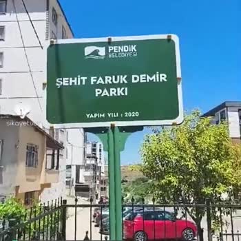 Pendik Belediyesi Parkımıza Yardım Talebi