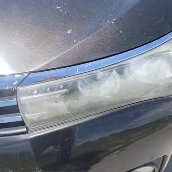 Toyota Corolla 2015 Advance Far Sararması Ve Görüş Güvenliği Riski