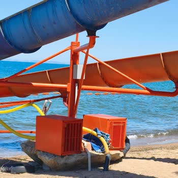 Aquapark Pompasının Gürültüsü Sahildeki Huzuru Bozuyor