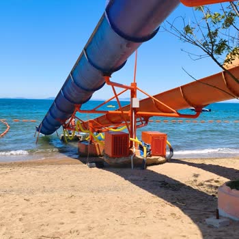 Aquapark Pompasının Gürültüsü Sahildeki Huzuru Bozuyor