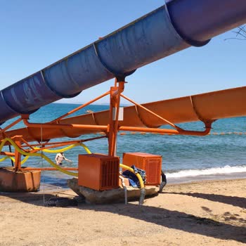 Aquapark Pompasının Gürültüsü Sahildeki Huzuru Bozuyor