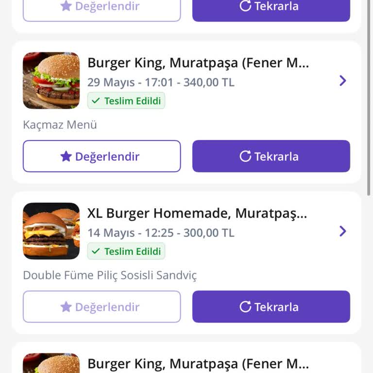 Dürümle Sipariş İptali Ve İade Sürecinde Çözüm Bulunamadı