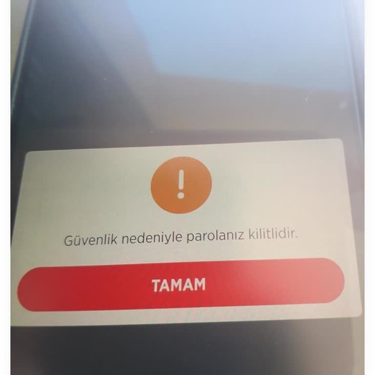Ziraat Bankası Mobil Uygulamasında Parola Kilidi Sorunu
