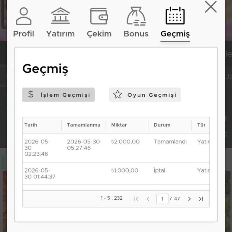 Casinoper’da Onaylı Görünen 2000 TL Havalesi Hesaba Yansımıyor
