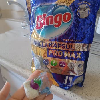 Bingo Hepsi Bir Arada Pro Max Kapsüllerinde Deterjan Bölümü Eksik Ve Çok Sayıda Hatalı Ürün