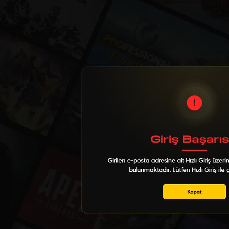 Hızlı Giriş Butonunun Kaldırılmasıyla Game+ Hesabım Erişilemiyor